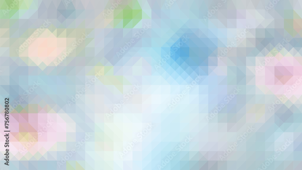 Low poly abstract colorful background, trendy, geometric, cyber polygonal wallpaper