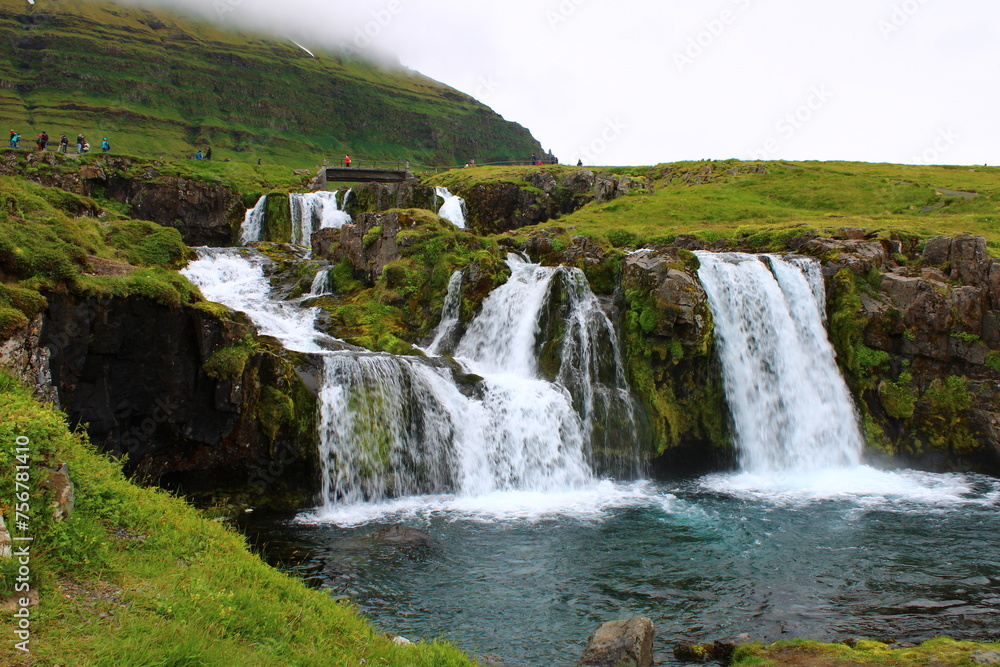 Obraz premium Iceland Waterfall