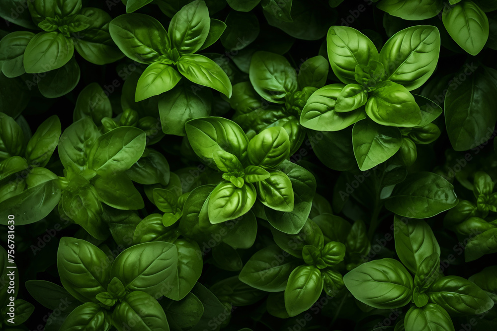 basil green background basil green background