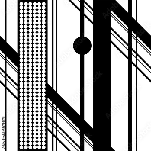 Vektor Design Element - Linien diagonal - Quadrat - Schräge Grafik Vorlage - Muster und Textur abstrakt