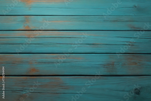 turquoise and brown and dark used outdoor weathered old dirty wood wall wooden plank board texture background