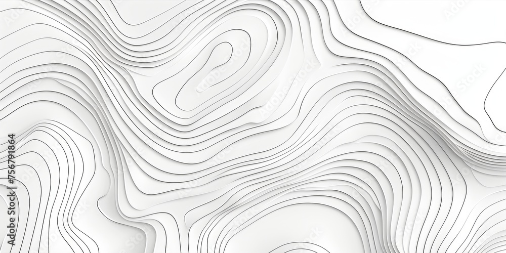 A white background with a series of lines that resemble a wave - stock background.