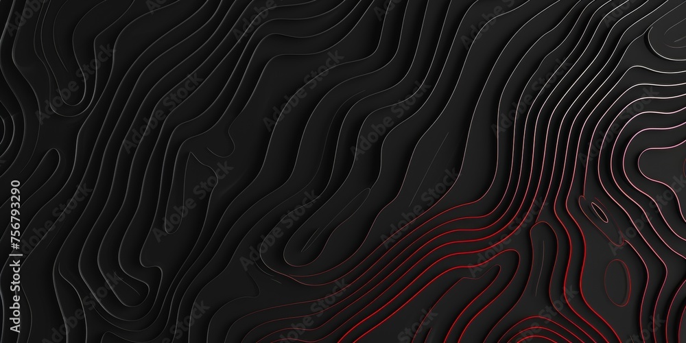 A black and red abstract design with a lot of lines - stock background. A black and red abstract design with a lot of lines - stock background.