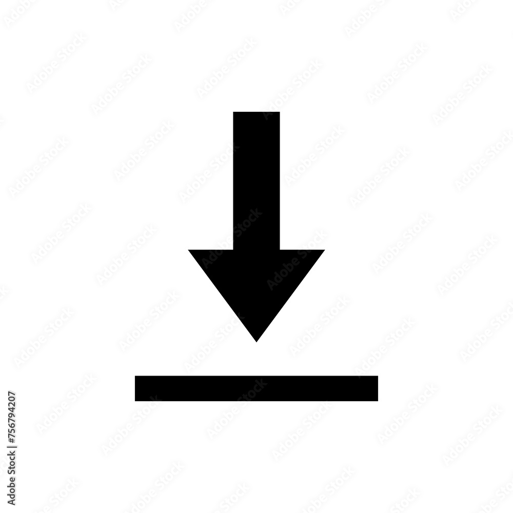 Download icon vector isolated on white background. Downloading vector icon Download icon vector isolated on white background. Downloading vector icon