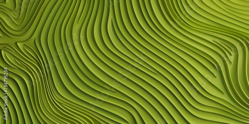A green background with a wavy line pattern - stock background.