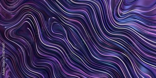 A purple wave with a lot of lines and dots - stock background.