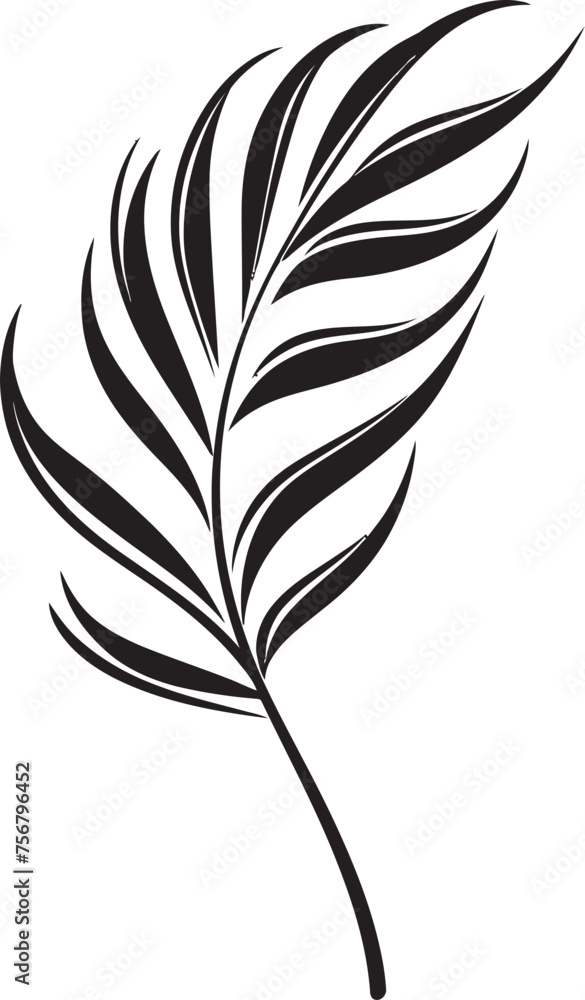 Exotic Elegance: Onekine Tropical Plant Leaves Vector Icon Verdant Oasis: Onekine Exotic Plant Black Logo Exotic Elegance: Onekine Tropical Plant Leaves Vector Icon Verdant Oasis: Onekine Exotic Plant Black Logo
