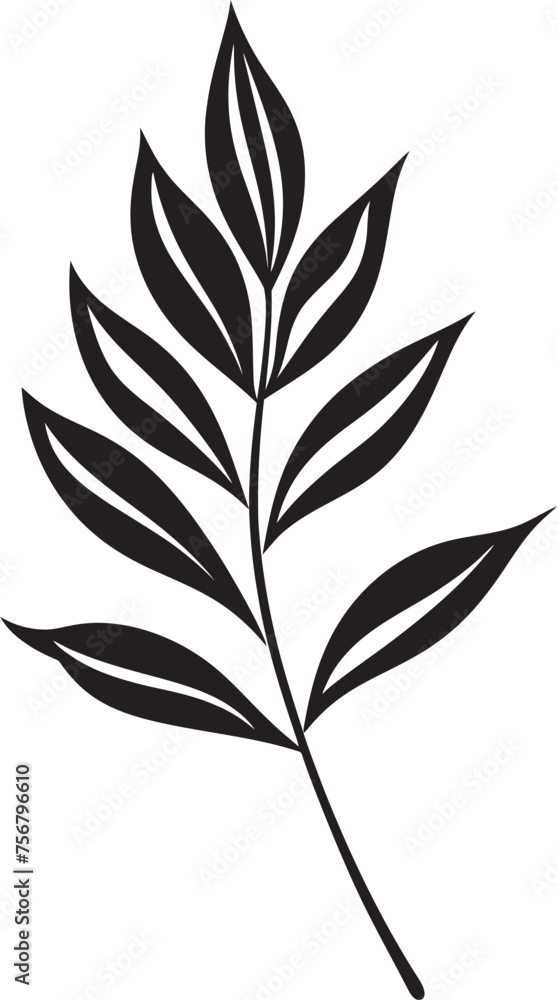 Exotic Elegance: Onekine Tropical Plant Leaves Vector Icon Verdant Oasis: Onekine Exotic Plant Black Logo Exotic Elegance: Onekine Tropical Plant Leaves Vector Icon Verdant Oasis: Onekine Exotic Plant Black Logo