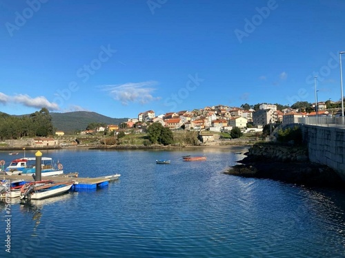 Puerto de Campelo en Poio, Galicia photo