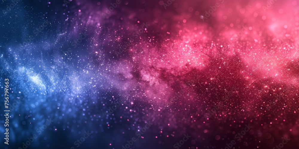 A colorful galaxy with blue and red swirls - stock background. A colorful galaxy with blue and red swirls - stock background.