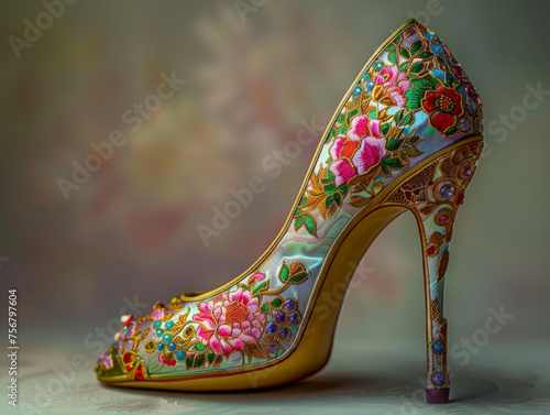 A chic and vibrant pair of shoes, perfect for fashion campaigns, social media showcases, and elegant editorial spreads. Ideal for eye-catching product ads, social media promotions, fashion blogs