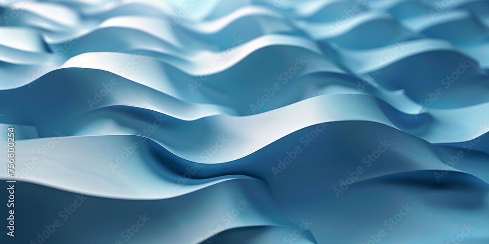 The image is a blue wave with a white background - stock background. The image is a blue wave with a white background - stock background.