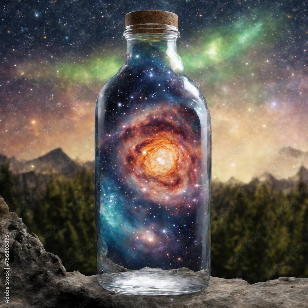 Universe in the bottle Universe in the bottle