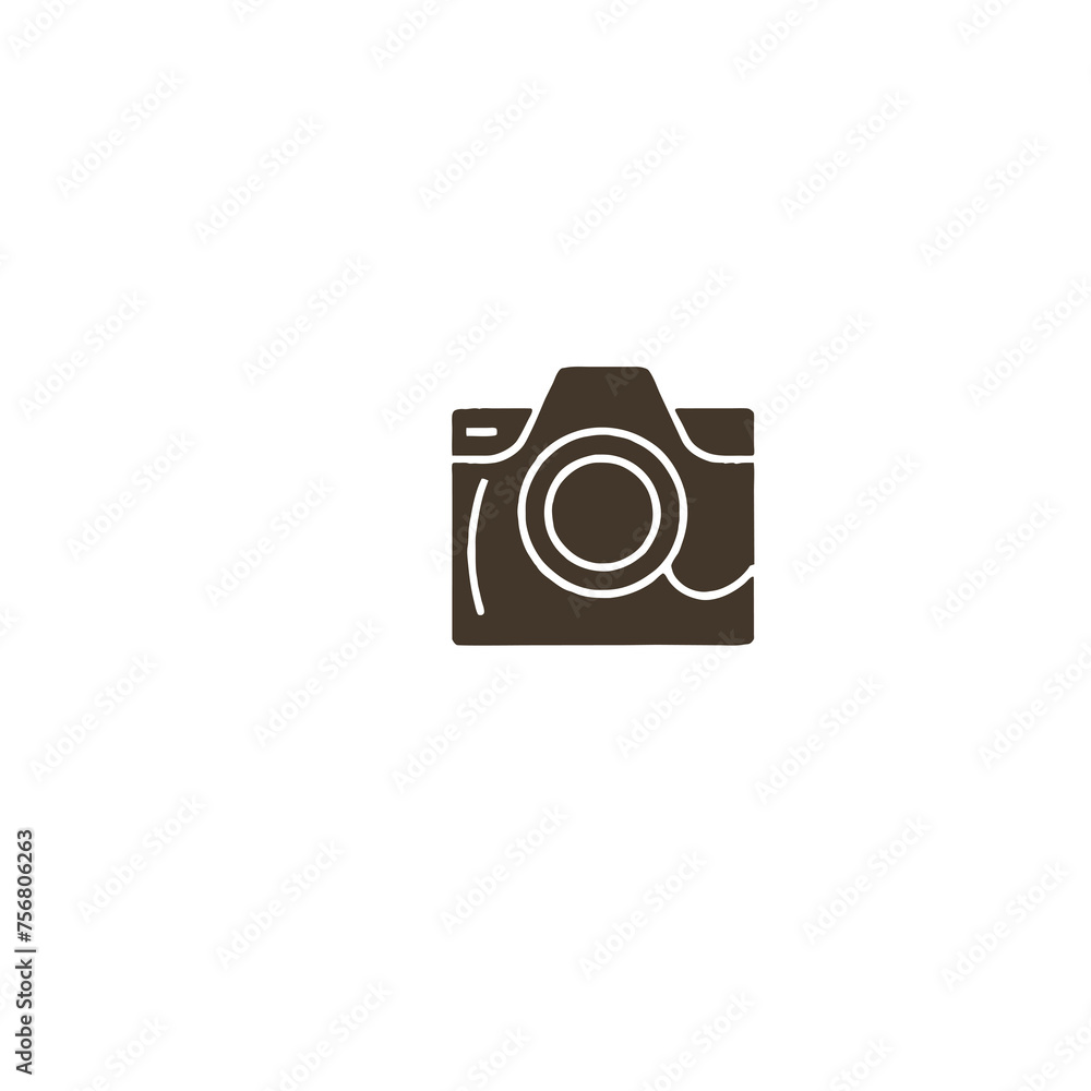 beautiful simple colorful camera slr logo beautiful simple colorful camera slr logo