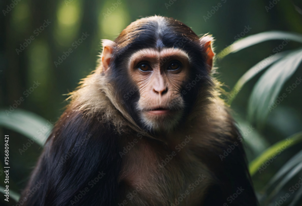 Cute Realistic Monkey Animal Cute Realistic Monkey Animal