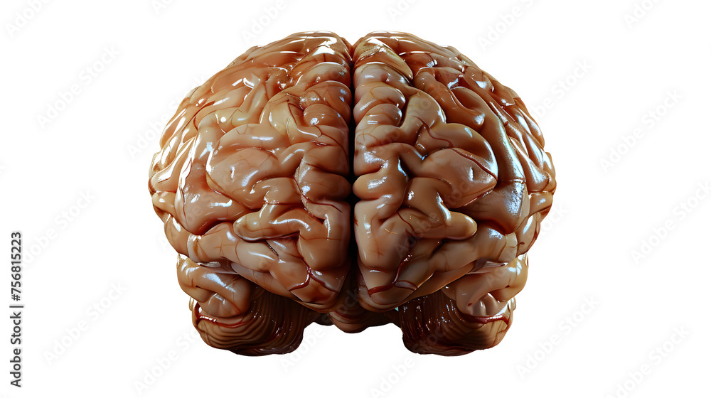 Photorealistic of a human brain Photorealistic of a human brain