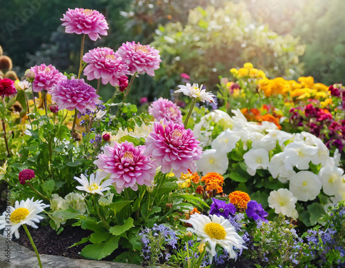 flowers in the garden