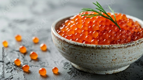 Salmon roe, Japanese red caviar