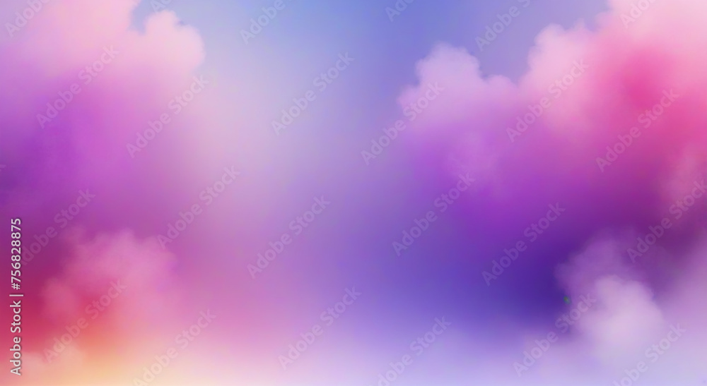 colorful background with clouds