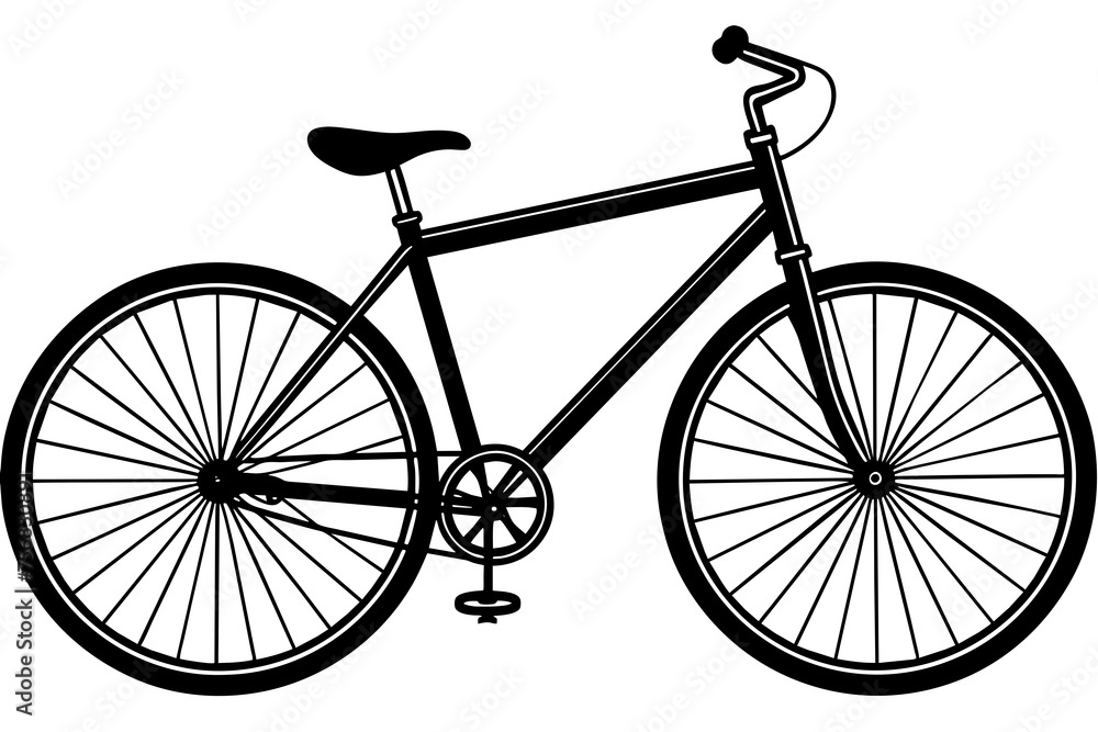 Bicycle vector art