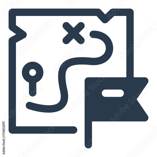Expeditionary Exploration Tools for Adventure Vector Icon Illustration