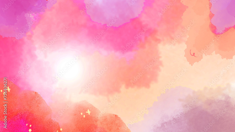 Purple and multi color Flower Aesthetic background design Purple and multi color Flower Aesthetic background design