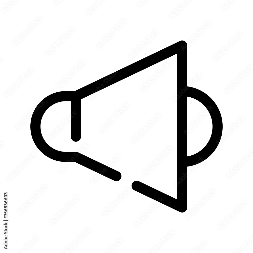speaker line icon speaker line icon