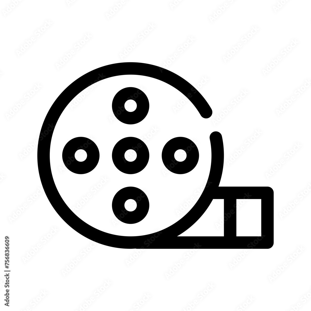 Fototapeta premium cinema line icon