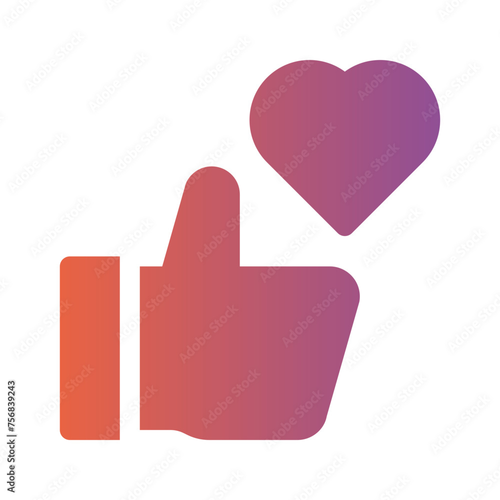 valentine flat gradient icon valentine flat gradient icon