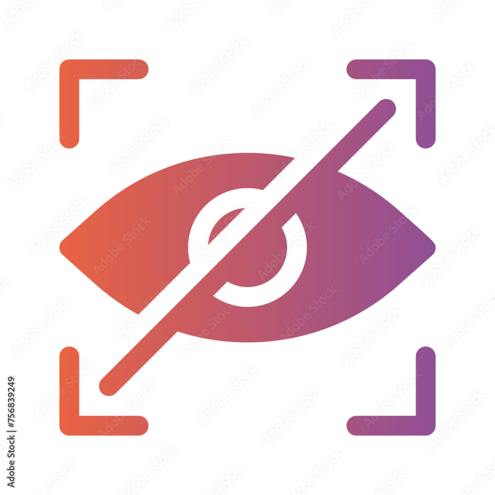 corporate flat gradient icon corporate flat gradient icon