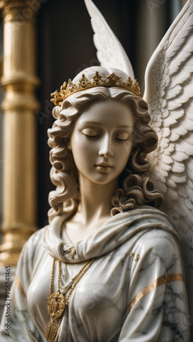 Holy_Angel_Marble_Statue