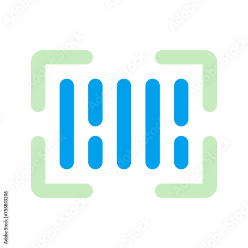 barcode Duo tone icon
