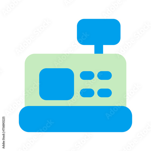 cashier Duo tone icon