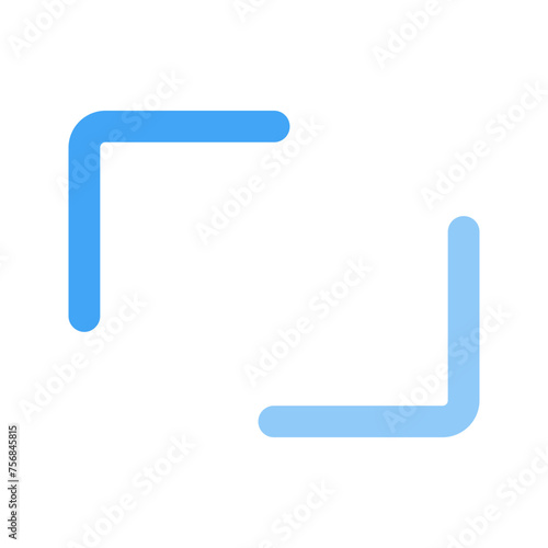 full screen Flat icon