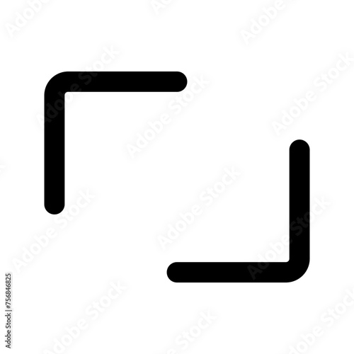 full screen Glyph icon