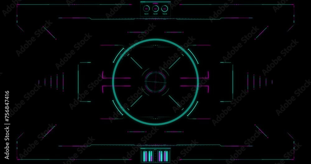 A futuristic screen with a circular logo at the center, set against a backdrop of electric blue automotive lighting on a dark background, exuding symmetry and entertainment vibes. A futuristic screen with a circular logo at the center, set against a backdrop of electric blue automotive lighting on a dark background, exuding symmetry and entertainment vibes.