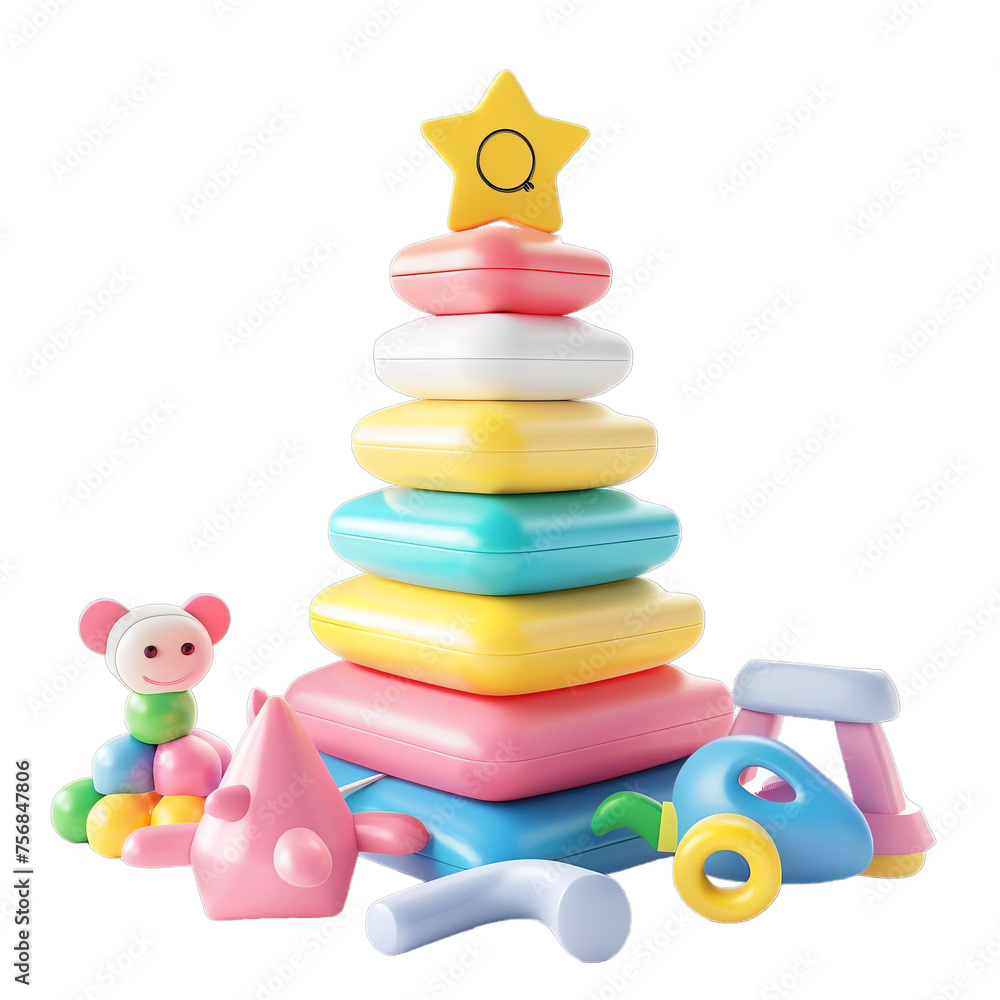 colorful stacking pyramid colorful stacking pyramid