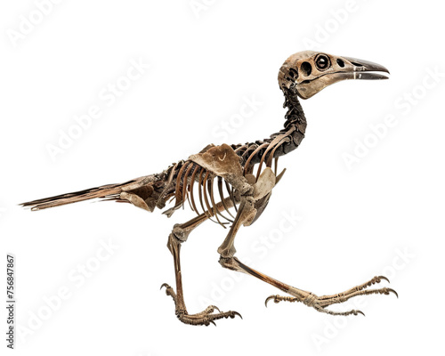 Poultry Fossil isolated