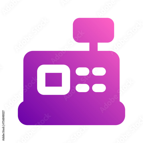 cashier Gradient icon