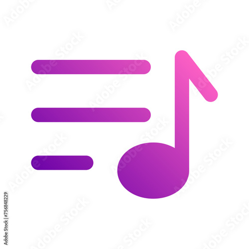 playlist Gradient icon