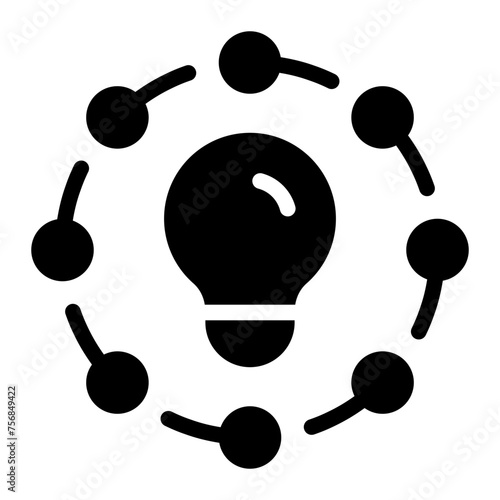discover glyph icon