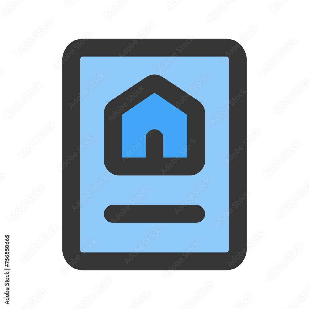 brochure Line color icon brochure Line color icon