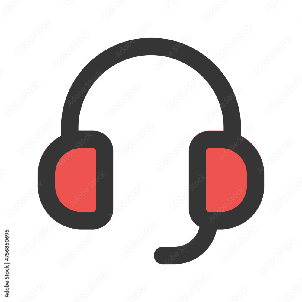 customer service Line color icon customer service Line color icon