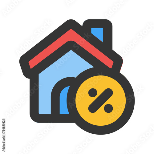 mortgage Line color icon