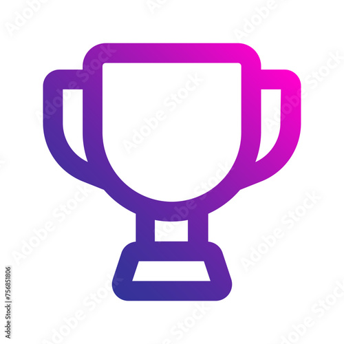 trophy Gradient icon
