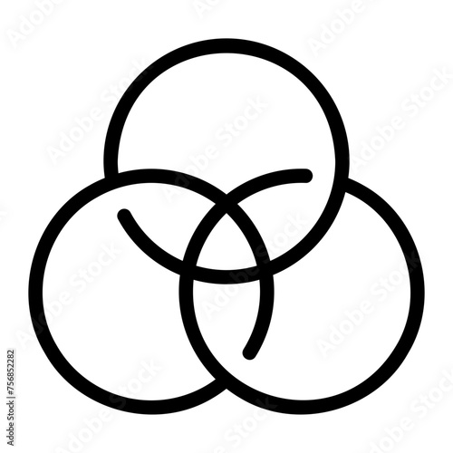 rgb line icon