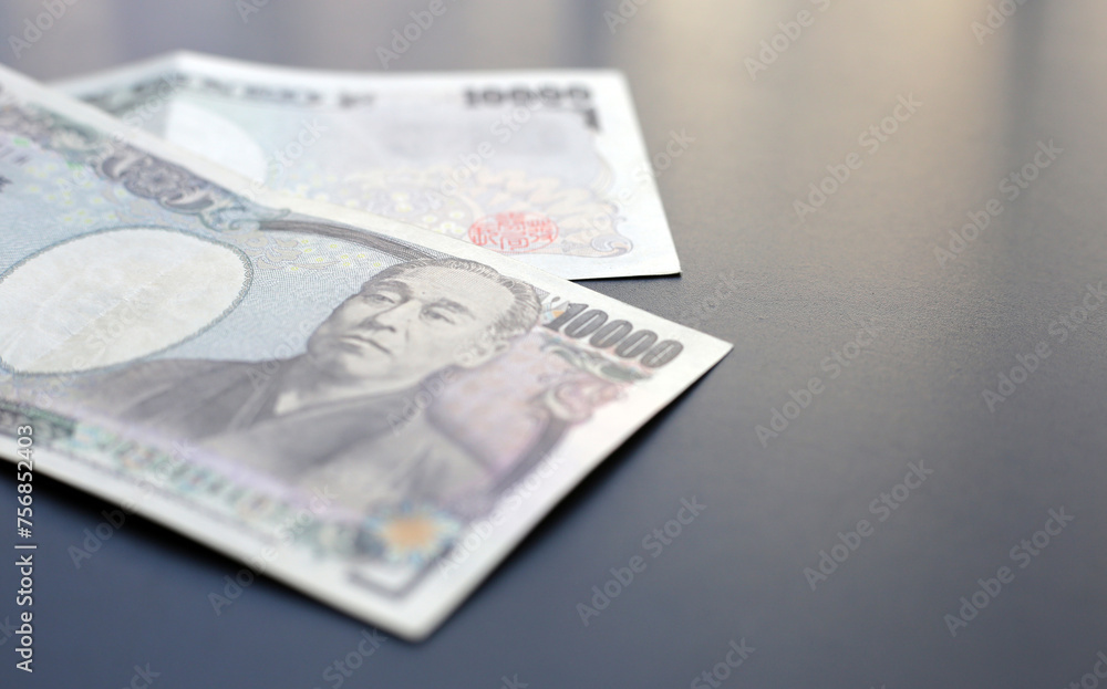 Ten Thousand Yen Bills, Japanese Yen Notes Ten Thousand Yen Bills, Japanese Yen Notes