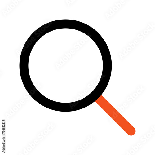 search Outline color icon