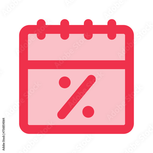 cyber monday Outline color icon