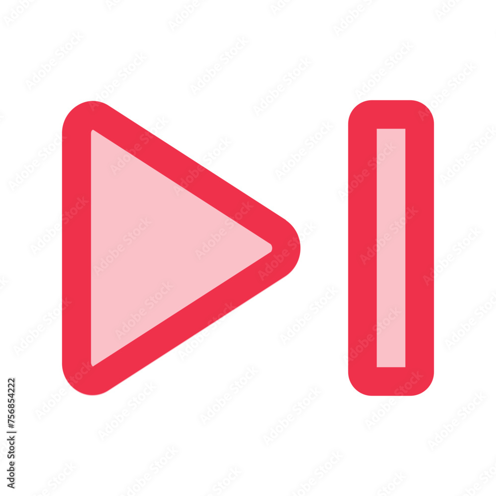 next button Outline color icon next button Outline color icon